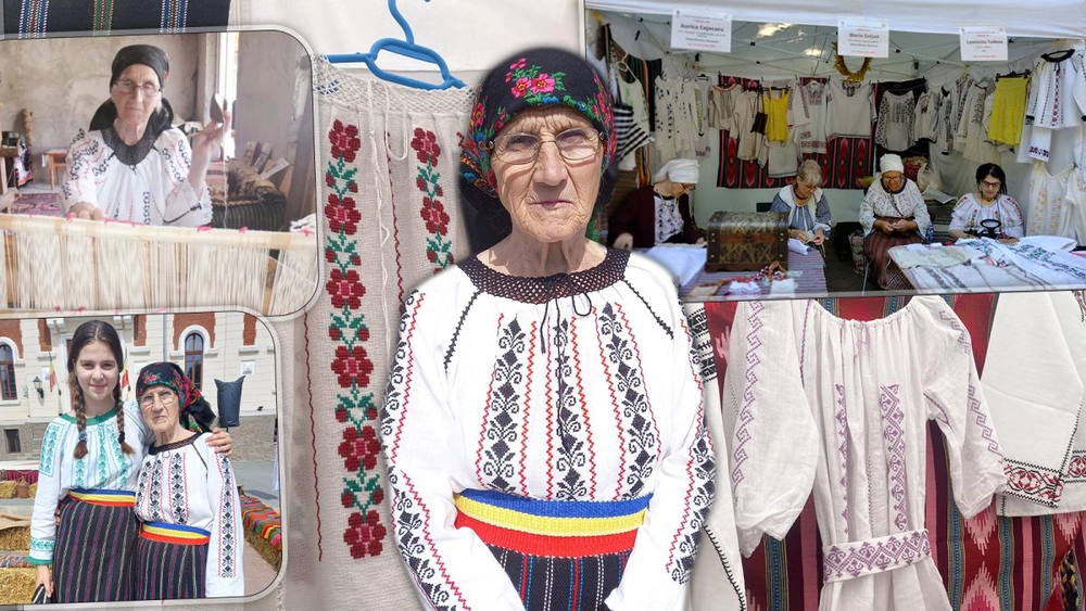 Este cunoscută în toată lumea! A făcut din satul natal un muzeu, pentru a păstra viu portul tradițional românesc – FOTO