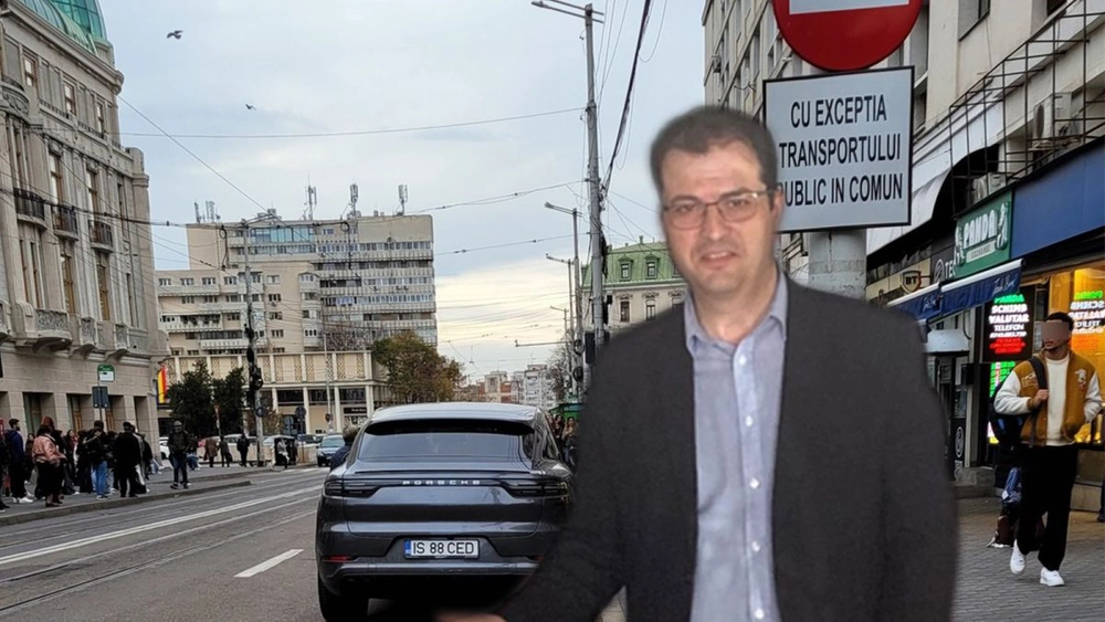 Patronul de la FEG, Cristian Stanciu, face legea pe străzile din Iași! Parchează oriunde, iar Poliția Locală închide ochii