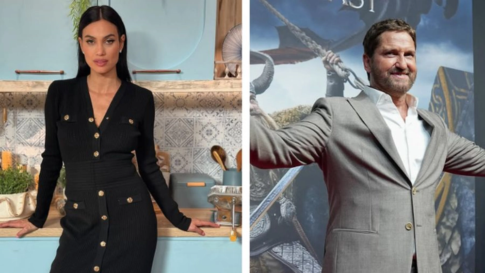 Gerald Butler, pălmuit de Alina Pușcău! De ce a făcut asta focoasa româncă – GALERIE FOTO