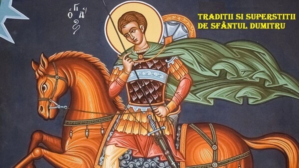 Când este Sf. Dumitru și de ce se sărbătorește de două ori în calendarul ortodox? Iată care e semnificația numelui!
