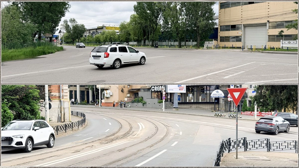 Două intersecții intens circulate din Iași vor fi reconfigurate! Măsurile sunt luate deoarece șoferii încalcă legea