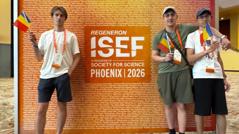 Performanță la ISEF 2026! Elevii de la Liceul de Informatică „Grigore Moisil” Iași, printre cei mai buni tineri cercetători din lume