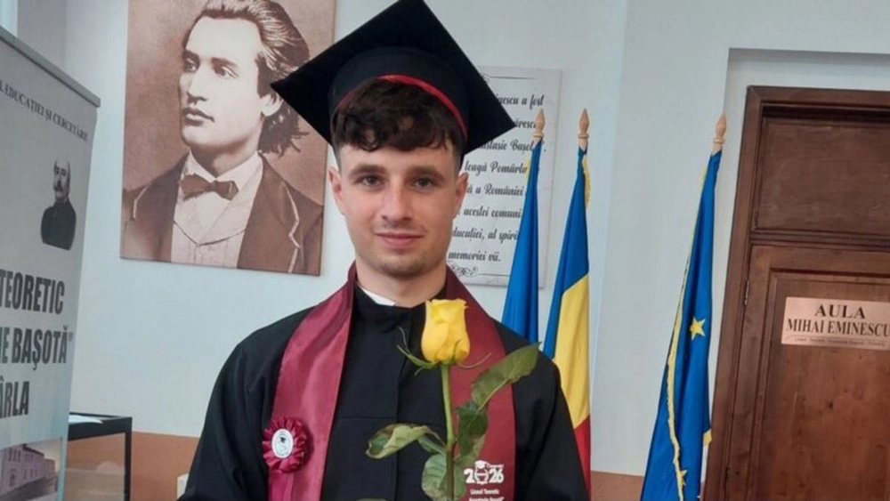 Iosif Crăciun a obținut media 9,43 la Bacalaureat după ce visa să devină cioban. Povestea unei transformări impresionante