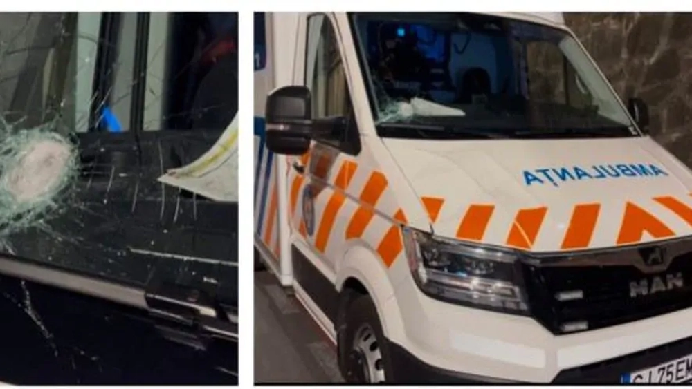 Șoferul ambulanței atacată de localnici cu pietre și topoare, în stare gravă la spital! ,,Dacă ne bloca în față și în spate, ne omorau…”