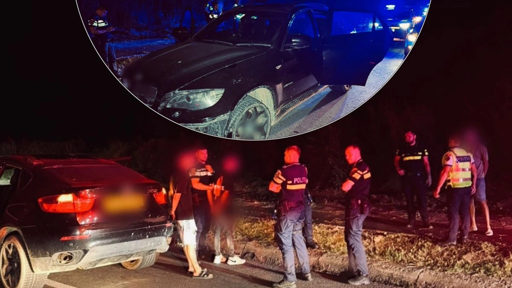 Cine este puștiul care a gonit cu un BMW X6 ca nebunul pe străzile din Iași. Polițiștii au folosit pentru prima dată dispozitivul de tip spike-strip