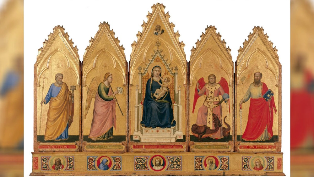 Polipticul lui Giotto, pentru prima dată în România! Capodopera italiană din secolul al XIV-lea ajunge la Palatul Culturii din Iași