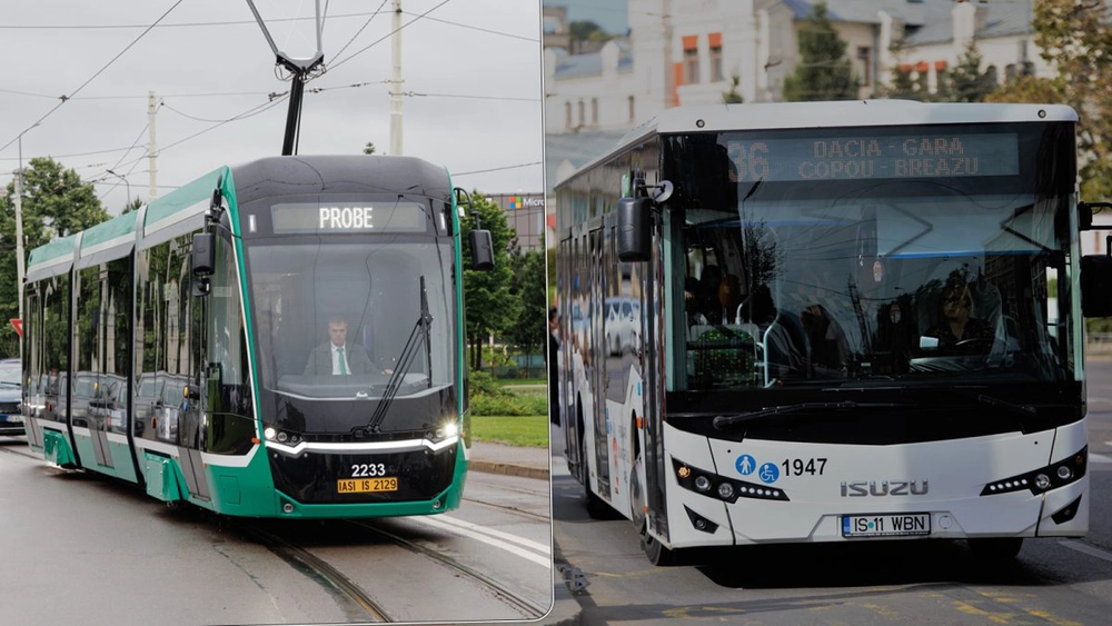 Câte mijloace de transport scoate la stradă CTP Iași începând de astăzi! Șoferii și vatmanii sunt nemulțumiți de numărul de vehicule