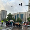 Accident rutier în Podul Roș! Traficul este îngreunat