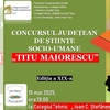 Pasiune pentru științele socio-umane: 115 elevi au participat la Concursul „Titu Maiorescu” organizat de Colegiul Tehnic „Ioan C. Ștefănescu”