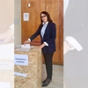 Laura Gherasim a votat la Vaslui pentru alegerea președintelui României: „Am votat pentru familia românească”