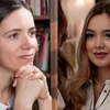 Partenera de viață a lui Nicușor Dan sau soţia lui George Simion? Ce au putut să facă Mirabela Grădinaru şi Ilinca în timpul dezbaterii electorale