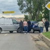 Accident rutier pe bulevardul Nicolae Iorga. Două mașini s-au tamponat