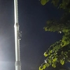 Intervenție a pompierilor pentru salvarea unei persoane urcate pe stâlpul drapelului din parcul Podu Roș