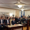 Ceremonie la CCR pentru validarea mandatului de președinte al lui Nicușor Dan