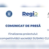 Comunicat de presa – Finalizarea proiectului: „Creșterea competitivității societății SUSANU CLINIC SRL”