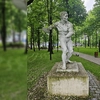 Discobolul din fața stadionului din Iași va fi restaurat după decenii de degradare