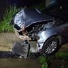 Accident grav în comuna Scânteia! O mașină a intrat într-un copac