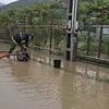 Din cauza precipitaţiilor abundente, sunt impuse restricţii de circulaţie pe mai multe artere
