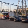 Incendiu la un punct de transformare, cu extindere la vegetație uscată în municipiul Iași – UPDATE