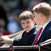 Prințul Louis a făcut show pe balconul Palatului Buckingham! Nu o să-ți vină să crezi ce a făcut
