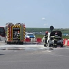 Incendiu în județul Iași. O mașină a fost cuprinsă de flăcări