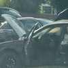 Accident rutier în Tudor Vladimirescu. Au fost implicate două autoturisme în coliziune