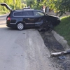 Accident rutier în Bârnova. Un autoturism a ieșit în decor
