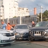 Accident rutier în municipiul Iași! Două autoturisme au intrat în coliziune