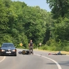 Accident între doi motocicliști la Bârnova. Ambele persoane rănite