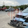 Accident rutier în CUG! Două autoturisme s-au izbit din cauza unui șofer care nu a acordat prioritate