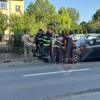Accident rutier pe aleea Tudor Neculai. Trei autoturisme au fost implicate