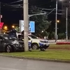 Impact violent în Podu Roș! Un șofer s-a izbit cu mașina de un stâlp