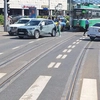Accident rutier în Tudor Vladimirescu. Circulația tramvaielor a fost blocată temporar