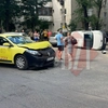 Accident violent în Iași! Mașină răsturnată în Nicolina. O persoană a fost rănită – UPDATE