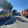 Accident rutier pe DN2! Două persoane au fost rănite, iar traficul este blocat temporar