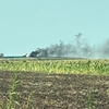  Stare de alertă pe A7. Cabina unui TIR încarcăt cu GPL a luat foc