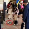 Aheea, fetița lui Nicușor Dan, pantofi de lux la vizita oficială din Austria! La ce sumă ar ajunge încălțările