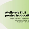 A fost lansat apelul de înscriere pentru ediția a XI-a a Atelierelor FILIT pentru traducători, ce va avea loc în septembrie la Ipotești