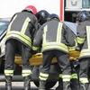 Groază pe autostradă! Mașina unei familii a izbucnit în flăcări cu cele două fiice minore înăuntru