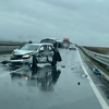 Scene de groază la Bacău! O persoană în stop cardiac, mamă și copil răniți într-un accident în lanț