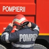 Incendiu la Pașcani. Pompierii militari intervin