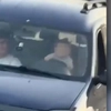 Caz șocant în Vrancea! Bebeluș de doar 11 luni, filmat la volanul unei mașini! Pe scaunul din dreapta se afla un alt minor, de 15 ani!