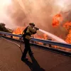 Incendiu de proporții în California. Mii de persoane au fost evacuate din calea flăcărilor