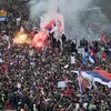 Sute de mii de oameni au protestat în Serbia. Ce vor oamenii