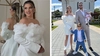 Cât costă rochia purtată de Daniela Sterp la botezul fiicei sale. Soția lui Culiță Sterp a întors toate privirile