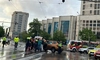 Accident rutier în Podul Roș! Traficul este îngreunat