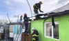 Incendiu în Iași! Flăcările au cuprins o anexă gospodărească
