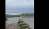 Drum încă impracticabil între Poiana de Sus și Runcu, comuna Țibana, din cauza inundațiilor