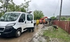Inundațiile au făcut prăpăd în Potângeni, comuna Movileni. Autoritățile locale au intervenit cu saci cu nisip