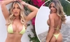 Megan Barton Hanson pozează într-un bikini minuscul. Iată ce povestește aceasta despre o fostă relație toxică
